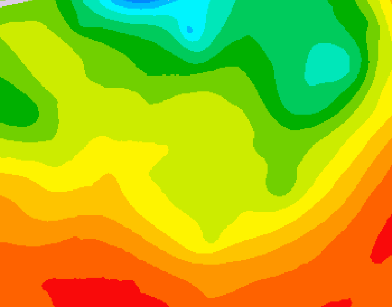 GDPS 500 millibar geopotential height 168 hour forecast chart for Canada based on 2026/06/17 0000Z data