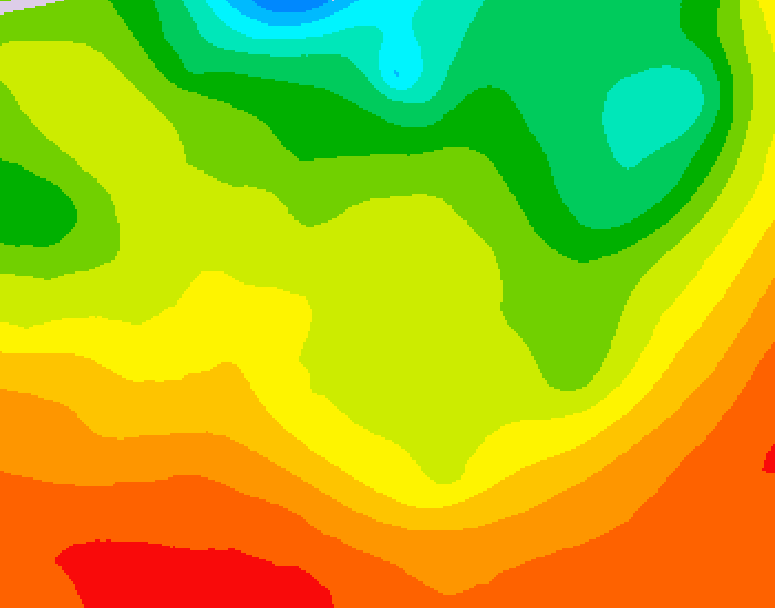 GDPS 500 millibar geopotential height 174 hour forecast chart for Canada based on 2026/06/17 0000Z data