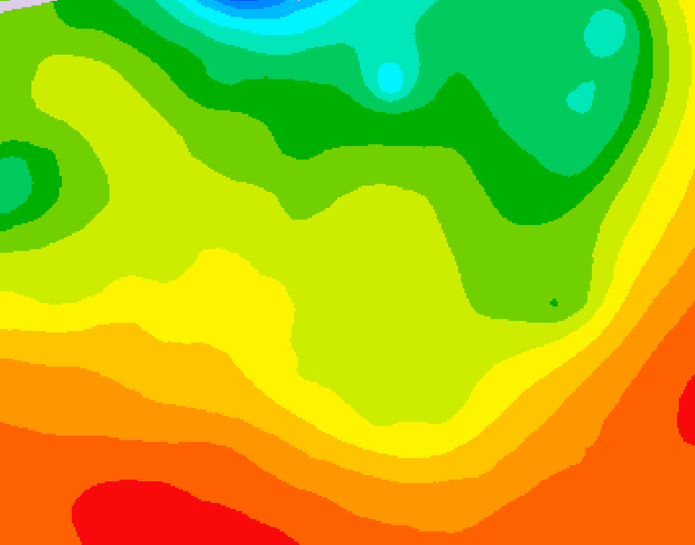 GDPS 500 millibar geopotential height 186 hour forecast chart for Canada based on 2026/06/17 0000Z data