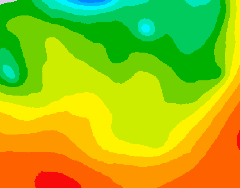 GDPS 500 millibar geopotential height 204 hour forecast chart for Canada based on 2026/06/17 0000Z data