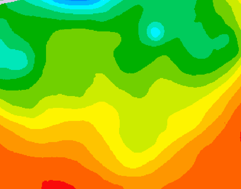 GDPS 500 millibar geopotential height 228 hour forecast chart for Canada based on 2026/06/17 0000Z data