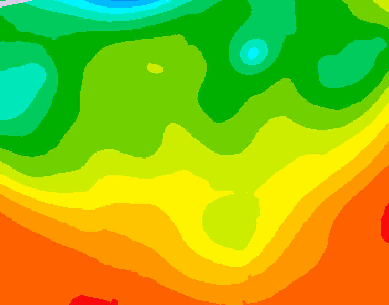 GDPS 500 millibar geopotential height 240 hour forecast chart for Canada based on 2026/06/17 0000Z data