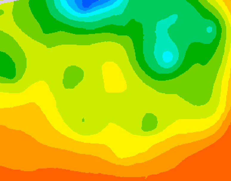GDPS 500 millibar geopotential height 120 hour forecast chart for Canada based on 2026/06/17 1200Z data