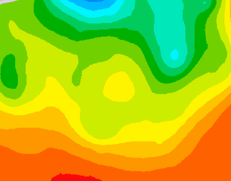 GDPS 500 millibar geopotential height 144 hour forecast chart for Canada based on 2026/06/17 1200Z data