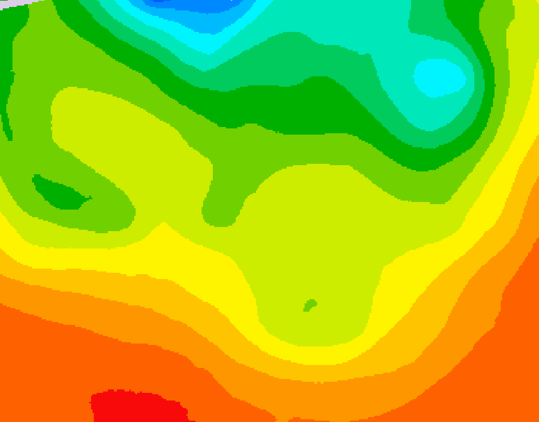 GDPS 500 millibar geopotential height 180 hour forecast chart for Canada based on 2026/06/17 1200Z data
