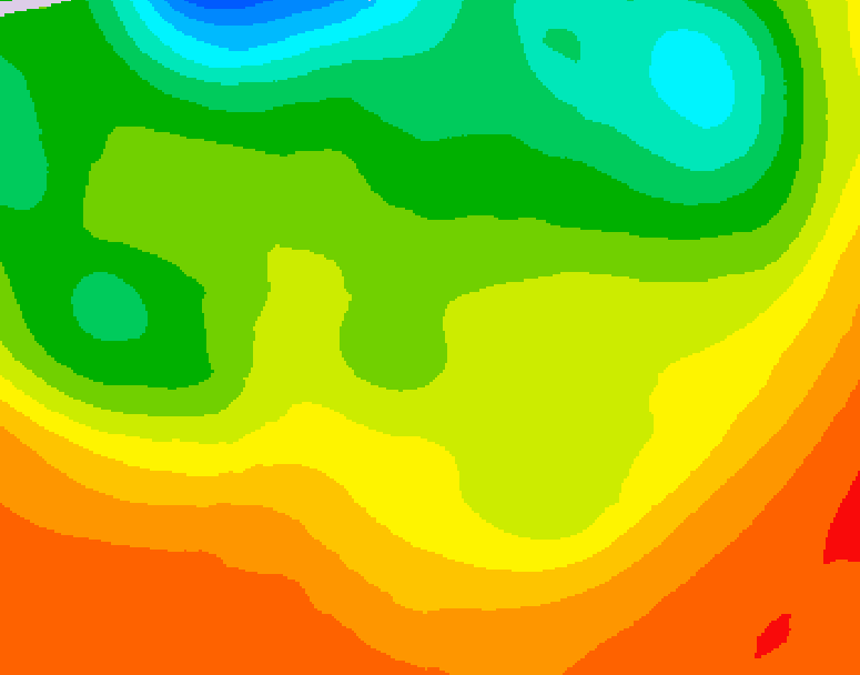 GDPS 500 millibar geopotential height 204 hour forecast chart for Canada based on 2026/06/17 1200Z data