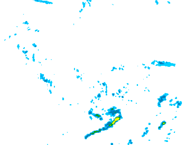 GDPS precipitation 024 hour forecast chart for Canada based on 2026/06/17 0000Z data