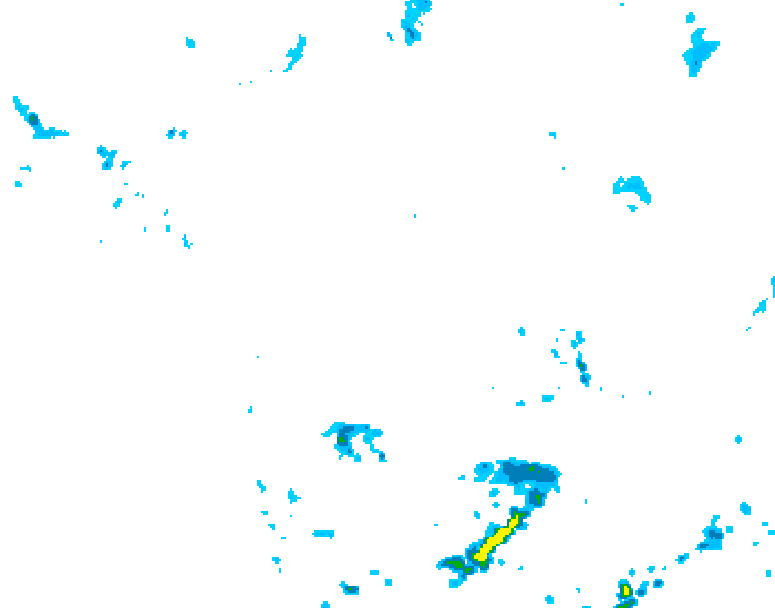 GDPS precipitation 138 hour forecast chart for Canada based on 2026/06/17 0000Z data