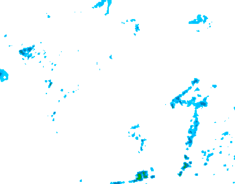 GDPS precipitation 174 hour forecast chart for Canada based on 2026/06/17 0000Z data