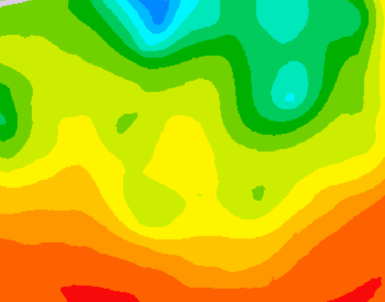 GDPS 500 millibar geopotential height 126 hour forecast chart for Canada based on 2026/06/18 0000Z data