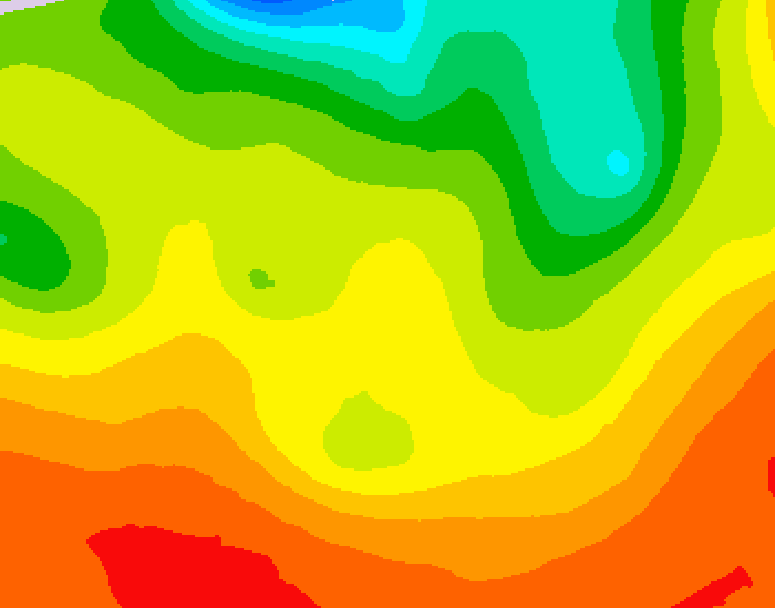 GDPS 500 millibar geopotential height 144 hour forecast chart for Canada based on 2026/06/18 0000Z data