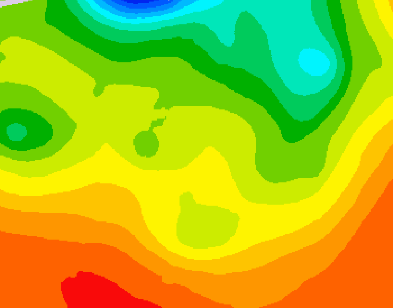 GDPS 500 millibar geopotential height 156 hour forecast chart for Canada based on 2026/06/18 0000Z data