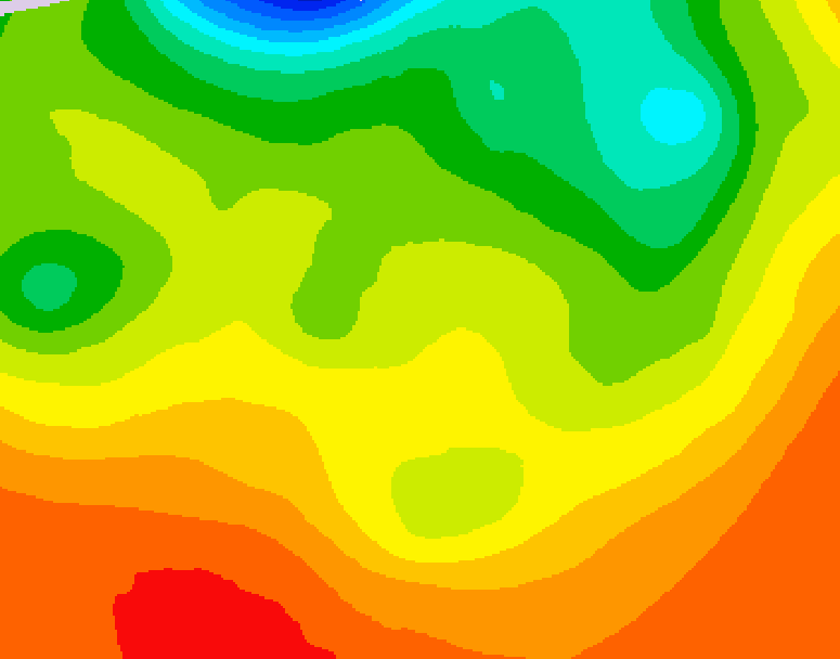 GDPS 500 millibar geopotential height 162 hour forecast chart for Canada based on 2026/06/18 0000Z data