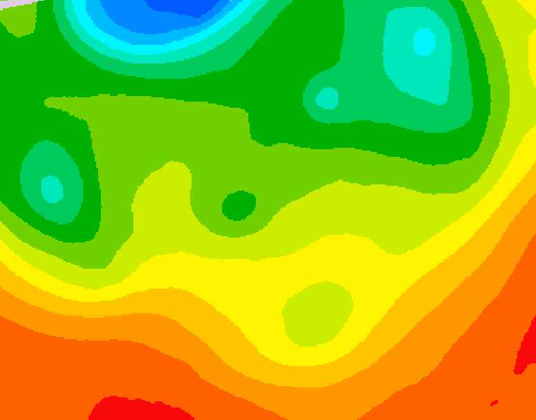 GDPS 500 millibar geopotential height 186 hour forecast chart for Canada based on 2026/06/18 0000Z data