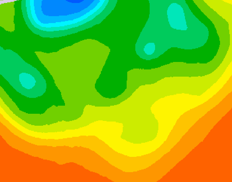 GDPS 500 millibar geopotential height 204 hour forecast chart for Canada based on 2026/06/18 0000Z data