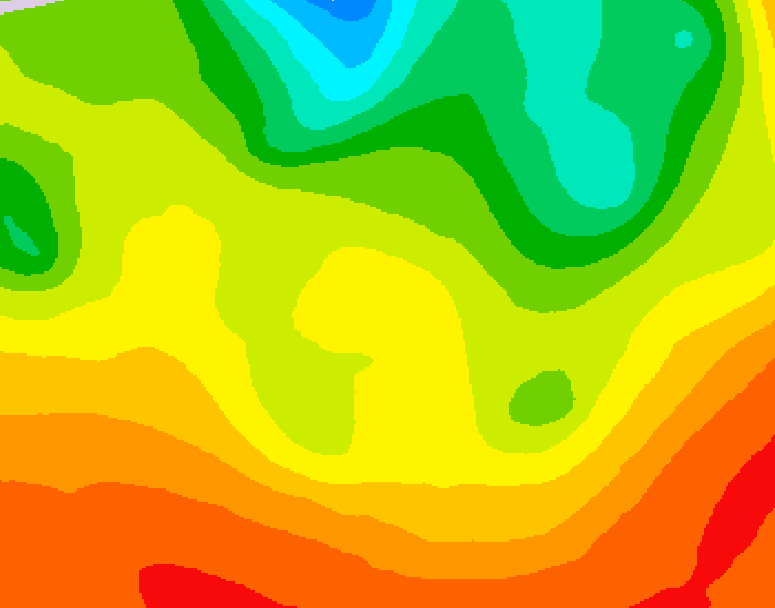 GDPS 500 millibar geopotential height 120 hour forecast chart for Canada based on 2026/06/18 1200Z data