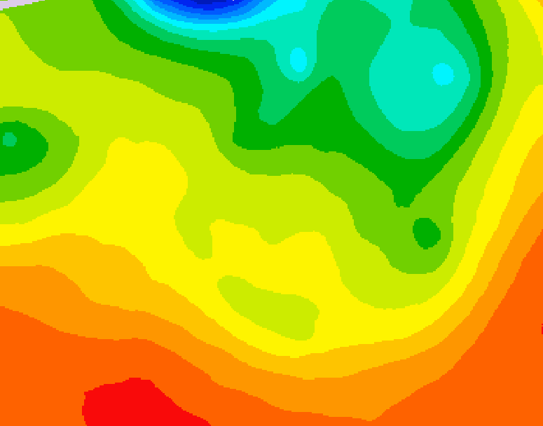 GDPS 500 millibar geopotential height 144 hour forecast chart for Canada based on 2026/06/18 1200Z data
