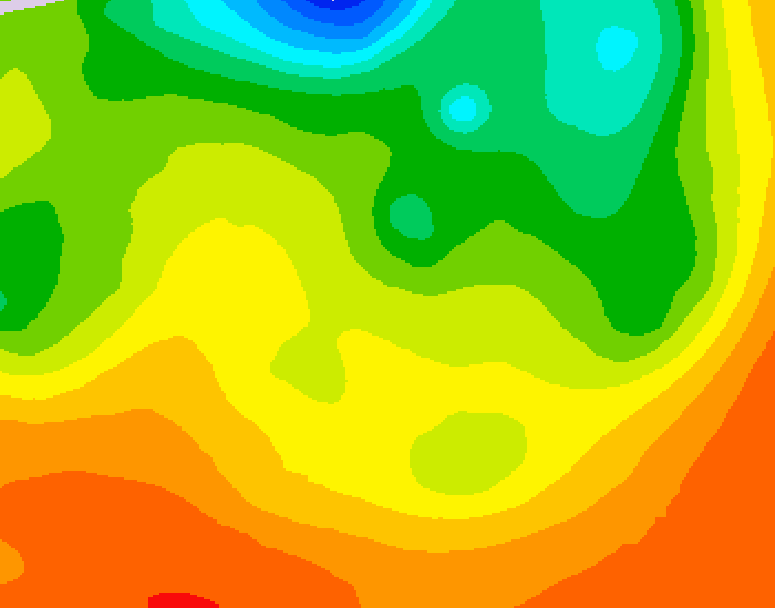 GDPS 500 millibar geopotential height 168 hour forecast chart for Canada based on 2026/06/18 1200Z data