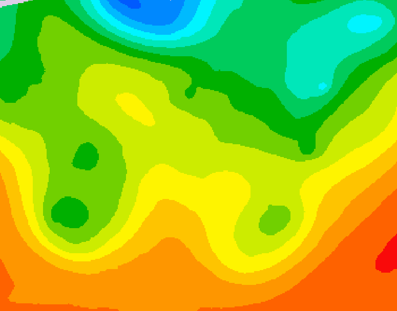 GDPS 500 millibar geopotential height 240 hour forecast chart for Canada based on 2026/06/18 1200Z data