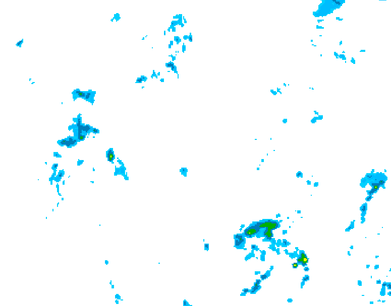 GDPS precipitation 216 hour forecast chart for Canada based on 2026/06/18 1200Z data