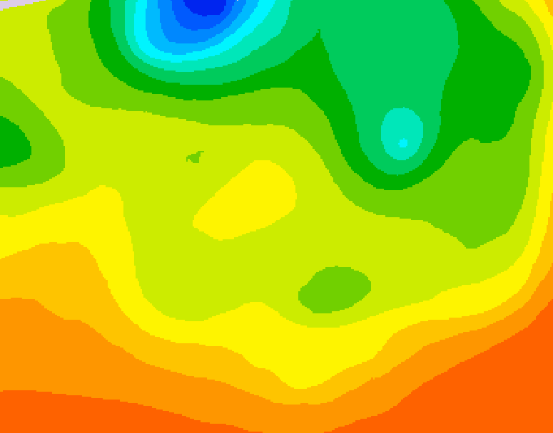 GDPS 500 millibar geopotential height 084 hour forecast chart for Canada based on 2026/06/19 0000Z data