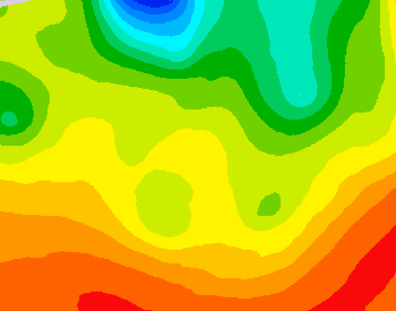 GDPS 500 millibar geopotential height 108 hour forecast chart for Canada based on 2026/06/19 0000Z data
