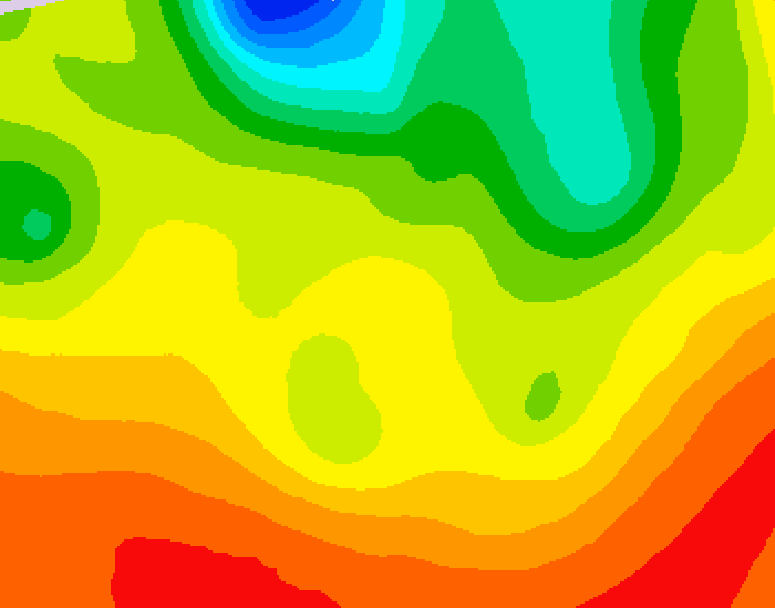 GDPS 500 millibar geopotential height 114 hour forecast chart for Canada based on 2026/06/19 0000Z data