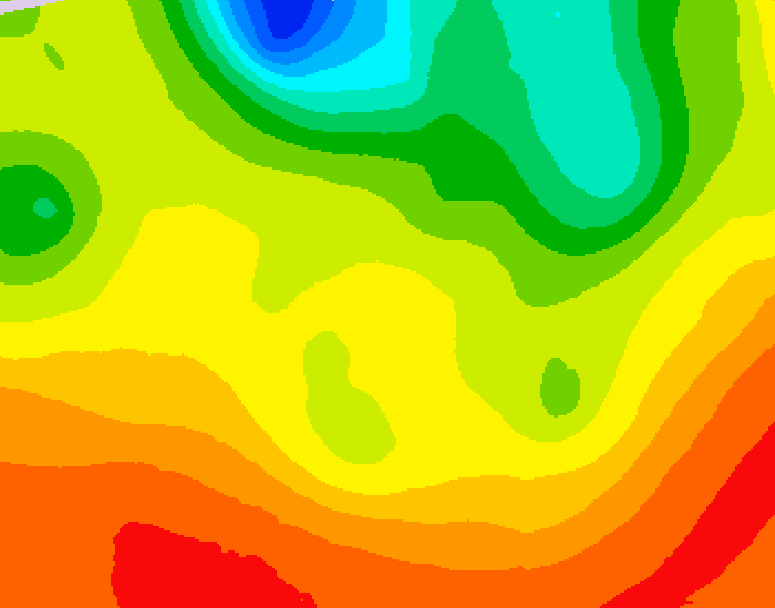 GDPS 500 millibar geopotential height 120 hour forecast chart for Canada based on 2026/06/19 0000Z data