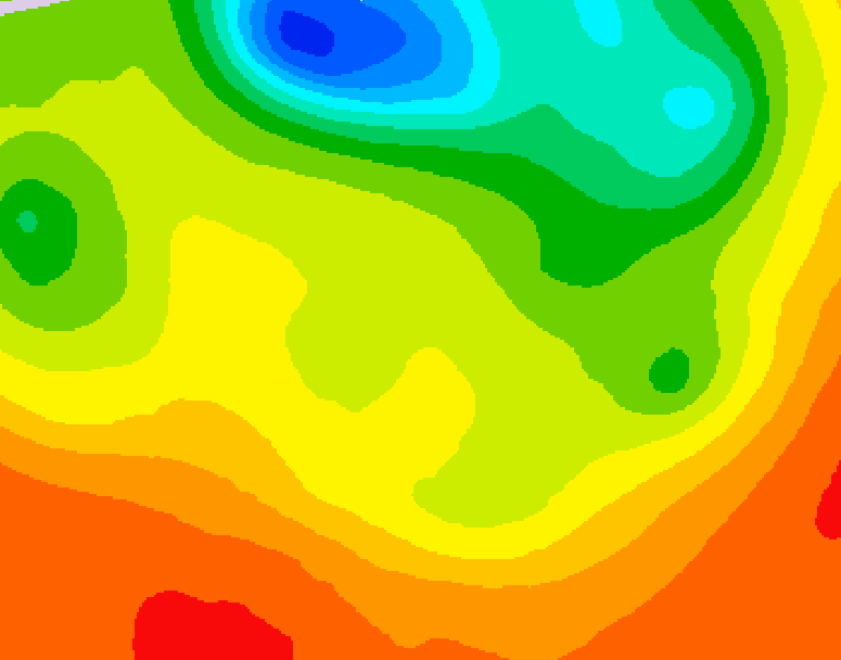 GDPS 500 millibar geopotential height 144 hour forecast chart for Canada based on 2026/06/19 0000Z data
