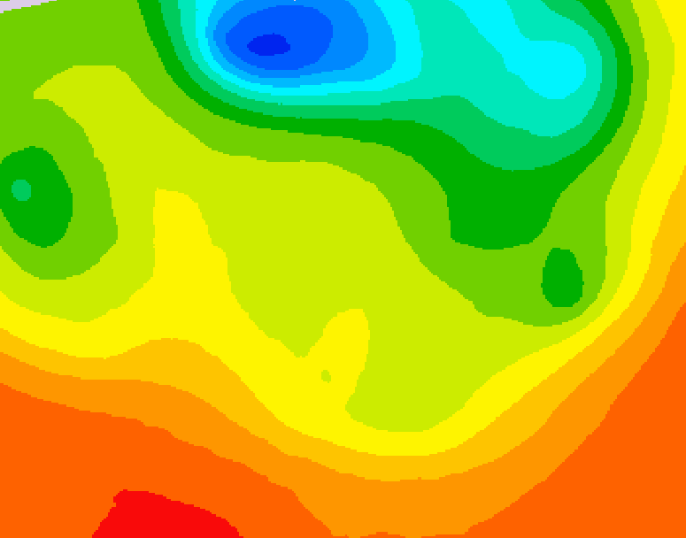 GDPS 500 millibar geopotential height 150 hour forecast chart for Canada based on 2026/06/19 0000Z data