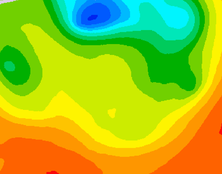 GDPS 500 millibar geopotential height 156 hour forecast chart for Canada based on 2026/06/19 0000Z data