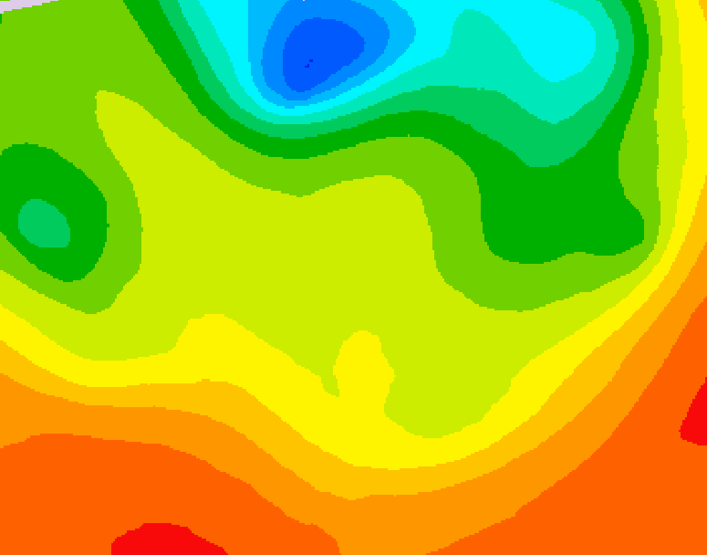 GDPS 500 millibar geopotential height 162 hour forecast chart for Canada based on 2026/06/19 0000Z data
