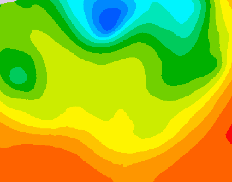 GDPS 500 millibar geopotential height 168 hour forecast chart for Canada based on 2026/06/19 0000Z data