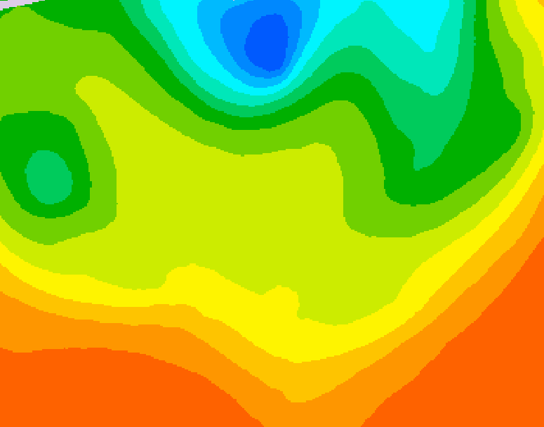 GDPS 500 millibar geopotential height 174 hour forecast chart for Canada based on 2026/06/19 0000Z data