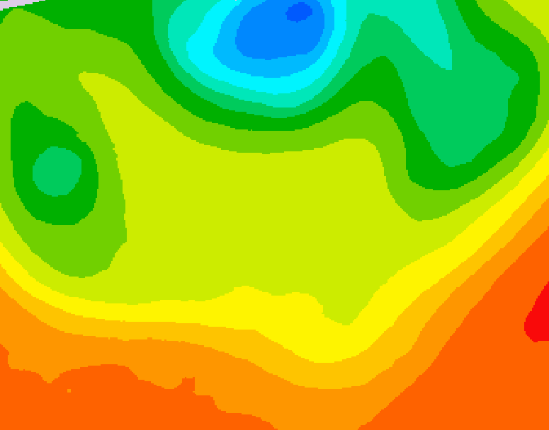 GDPS 500 millibar geopotential height 192 hour forecast chart for Canada based on 2026/06/19 0000Z data