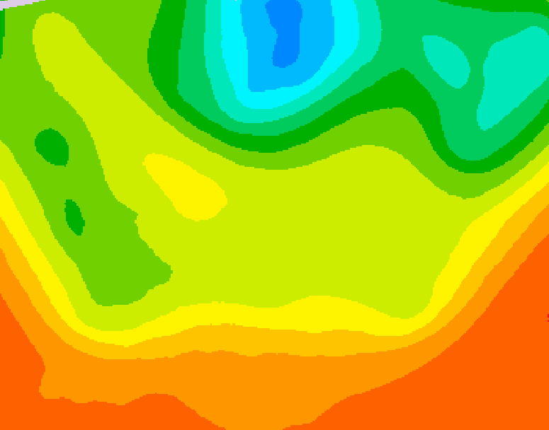 GDPS 500 millibar geopotential height 216 hour forecast chart for Canada based on 2026/06/19 0000Z data