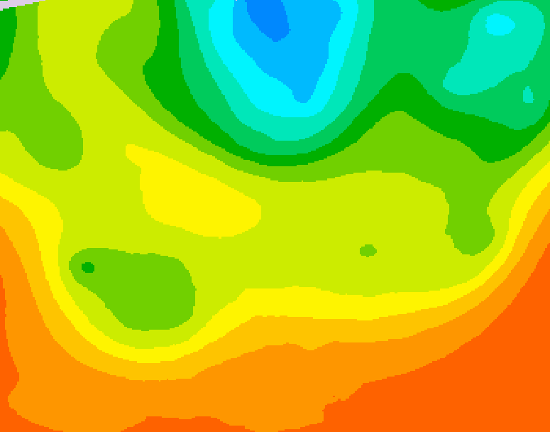 GDPS 500 millibar geopotential height 234 hour forecast chart for Canada based on 2026/06/19 0000Z data