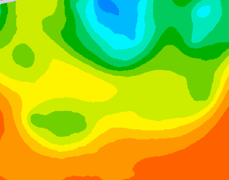 GDPS 500 millibar geopotential height 240 hour forecast chart for Canada based on 2026/06/19 0000Z data