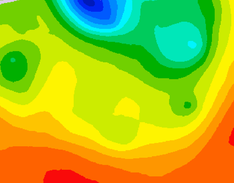 GDPS 500 millibar geopotential height 120 hour forecast chart for Canada based on 2026/06/19 1200Z data
