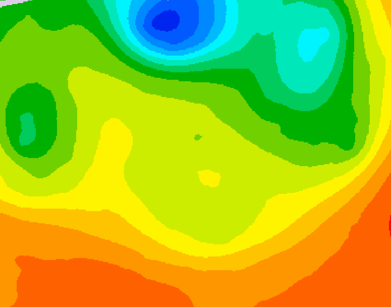 GDPS 500 millibar geopotential height 144 hour forecast chart for Canada based on 2026/06/19 1200Z data