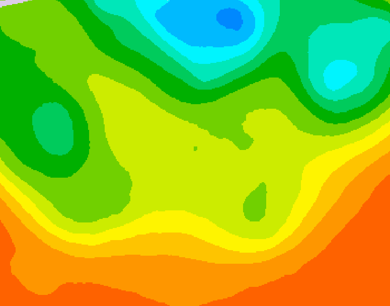 GDPS 500 millibar geopotential height 192 hour forecast chart for Canada based on 2026/06/19 1200Z data