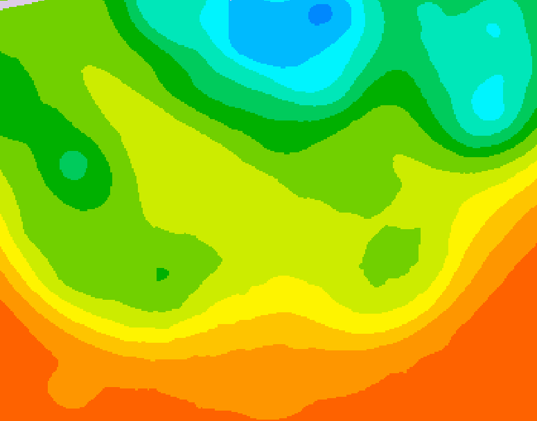 GDPS 500 millibar geopotential height 204 hour forecast chart for Canada based on 2026/06/19 1200Z data