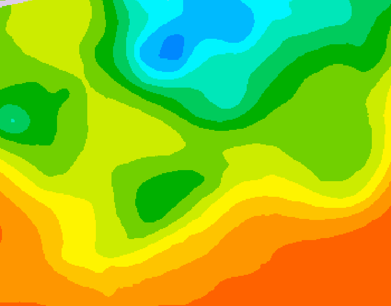 GDPS 500 millibar geopotential height 240 hour forecast chart for Canada based on 2026/06/19 1200Z data