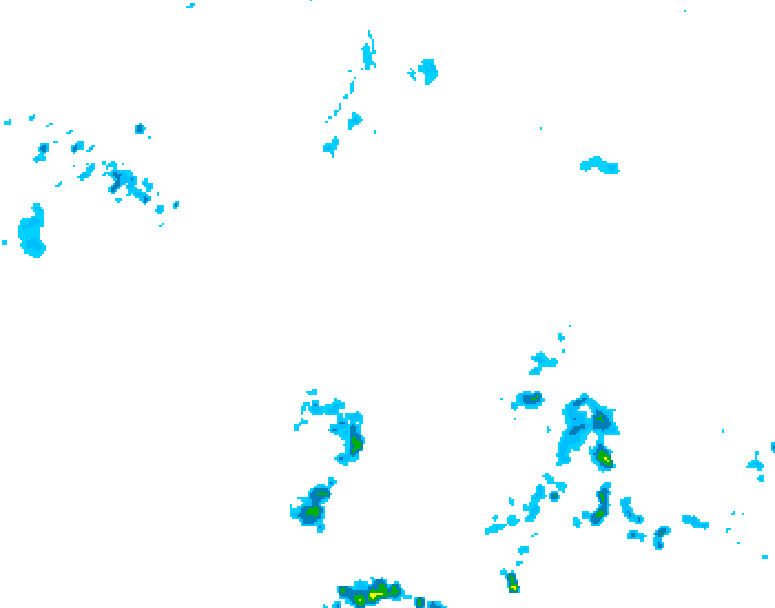 GDPS precipitation 102 hour forecast chart for Canada based on 2026/06/19 0000Z data