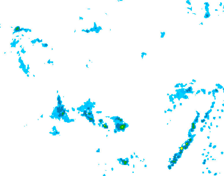 GDPS precipitation 216 hour forecast chart for Canada based on 2026/06/19 1200Z data