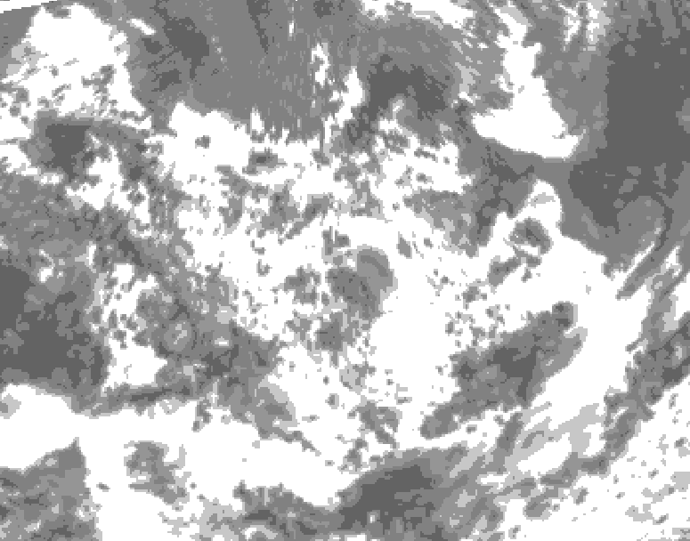 GDPS total cloud 174 hour forecast chart for Canada based on 2026/06/19 0000Z data
