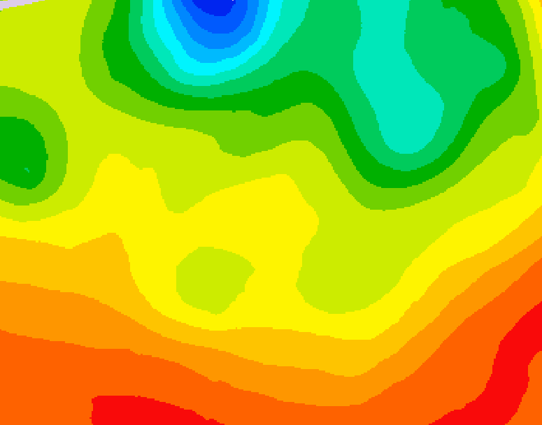 GDPS 500 millibar geopotential height 078 hour forecast chart for Canada based on 2026/06/20 0000Z data