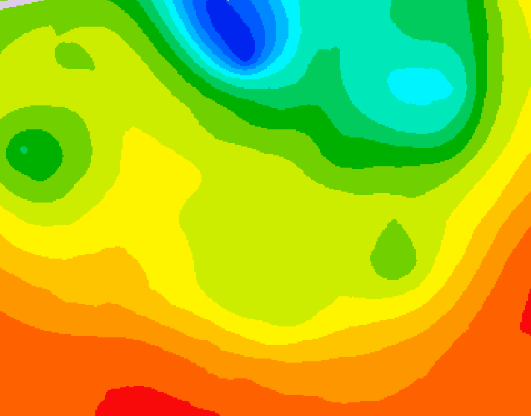 GDPS 500 millibar geopotential height 108 hour forecast chart for Canada based on 2026/06/20 0000Z data