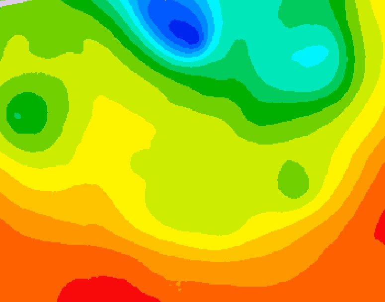 GDPS 500 millibar geopotential height 114 hour forecast chart for Canada based on 2026/06/20 0000Z data