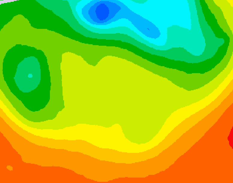GDPS 500 millibar geopotential height 156 hour forecast chart for Canada based on 2026/06/20 0000Z data